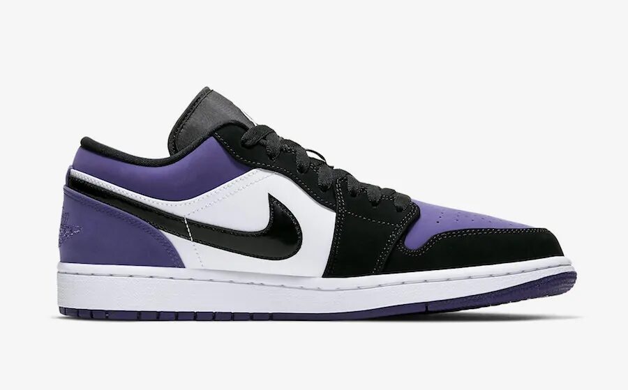 Official Look at the Air Jordan 1 Low "Court Purple"