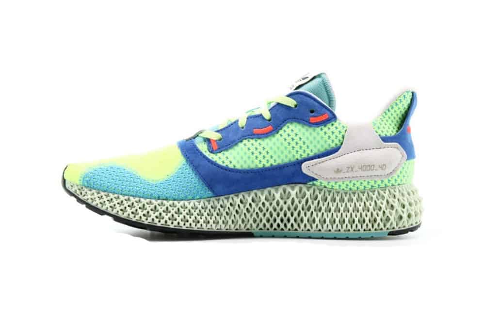 adidas Zx 4000 4d Easy Mint Linen Green Hi Res Yellow Release Information