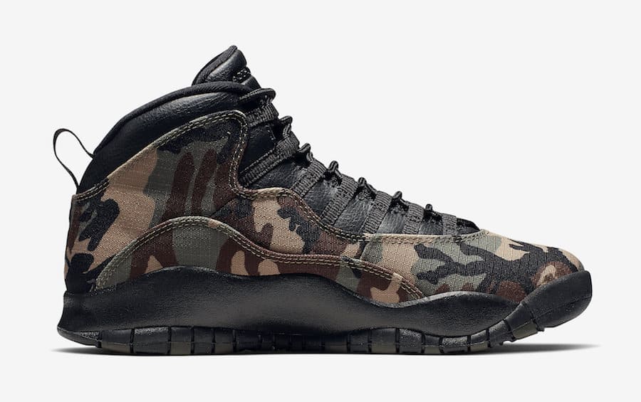 Woodland Camo Jordan 10