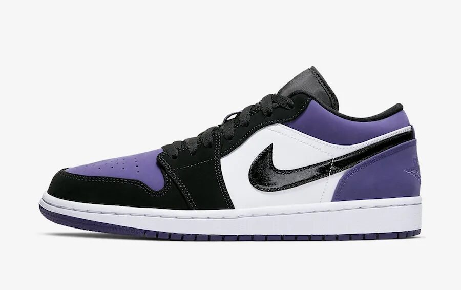 Official Look at the Air Jordan 1 Low "Court Purple"
