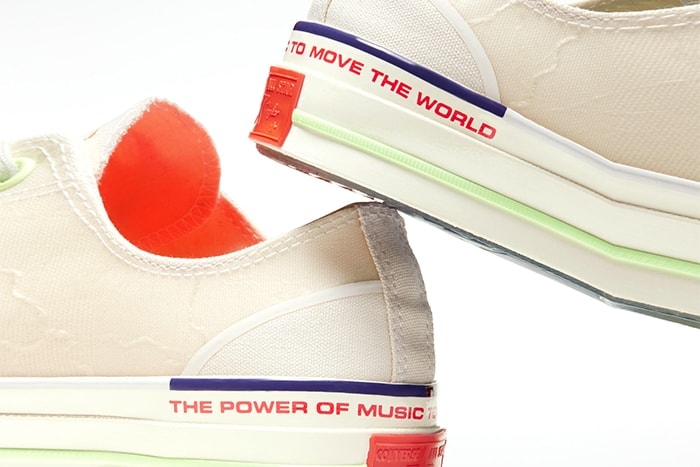 Pigalle Converse Chuck 70 Off-White Release Date Heel