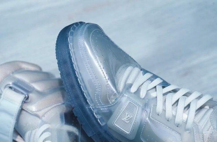A Detailed Look at Virgil Abloh's "Transparent" LV 408 Trainer