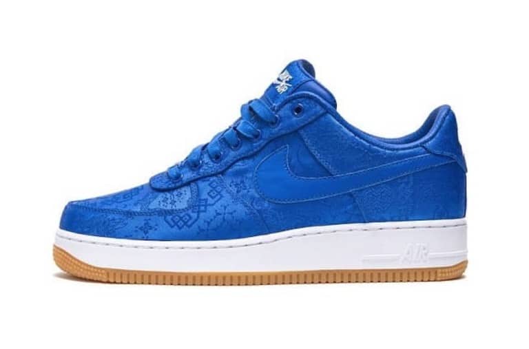 Official Images of the Clot x Nike Air Force 1 “Blue”