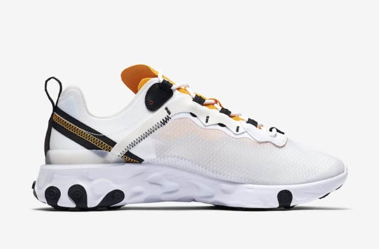 Nike React Element 55 is Set to take on "University Gold"
