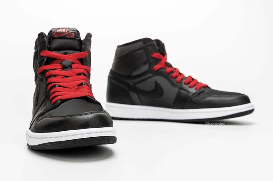 Air Jordan 1 Black Satin