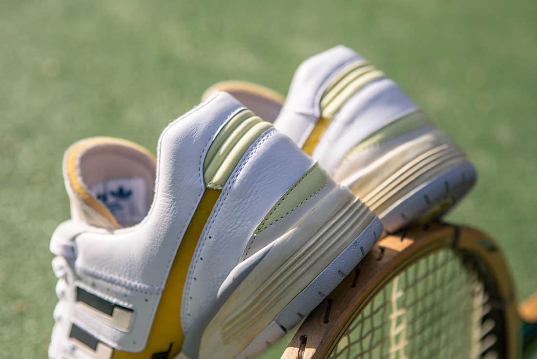 Highs And Lows adidas Consortium Torsion Edberg Comp Release Date Sneaker Freaker Heel Grass