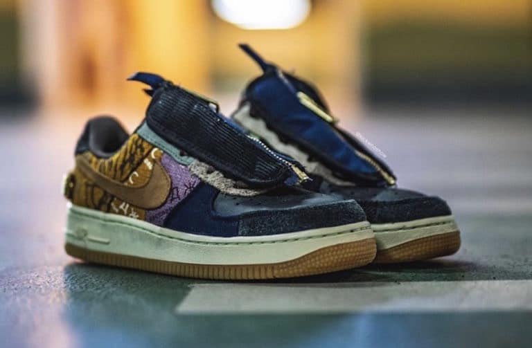 Travis Scott x Nike Air Force 1 in Kid’s Sizing