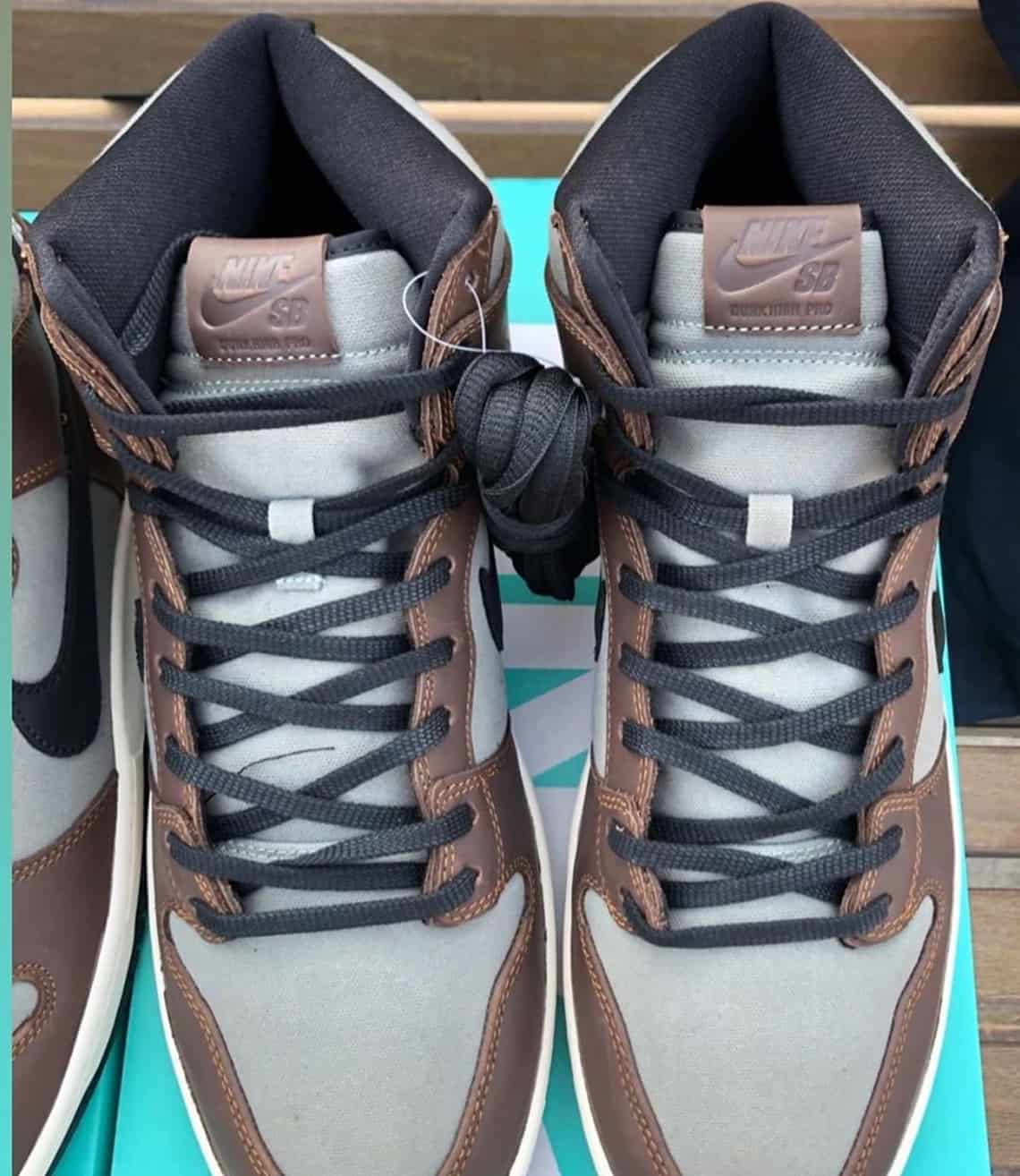 Nike SB Dunk High Baroque Brown