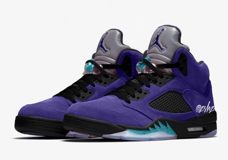 Air Jordan 5 "alternate Grape"