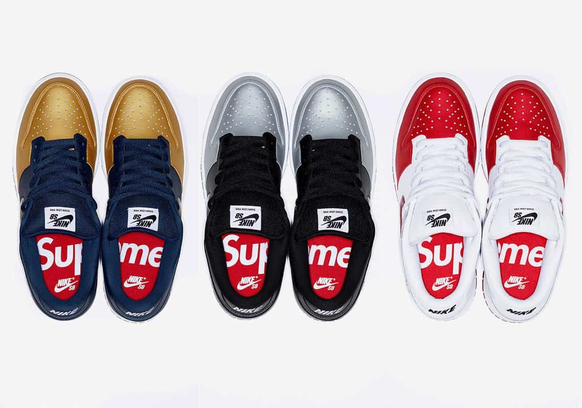 Supreme X Nike SB Dunk Low