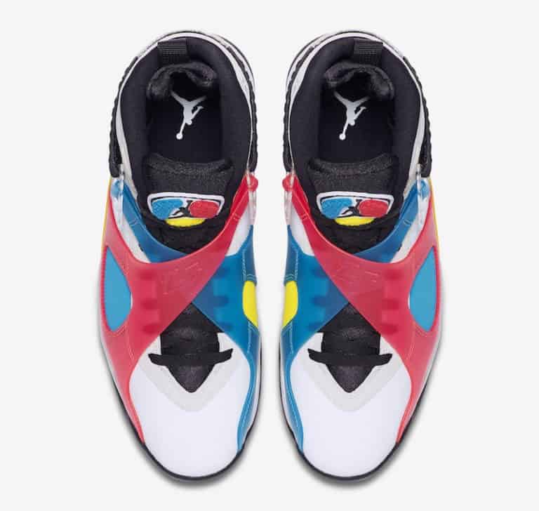 Air Jordan 8 takes on a "Multi-Color" Design This Month