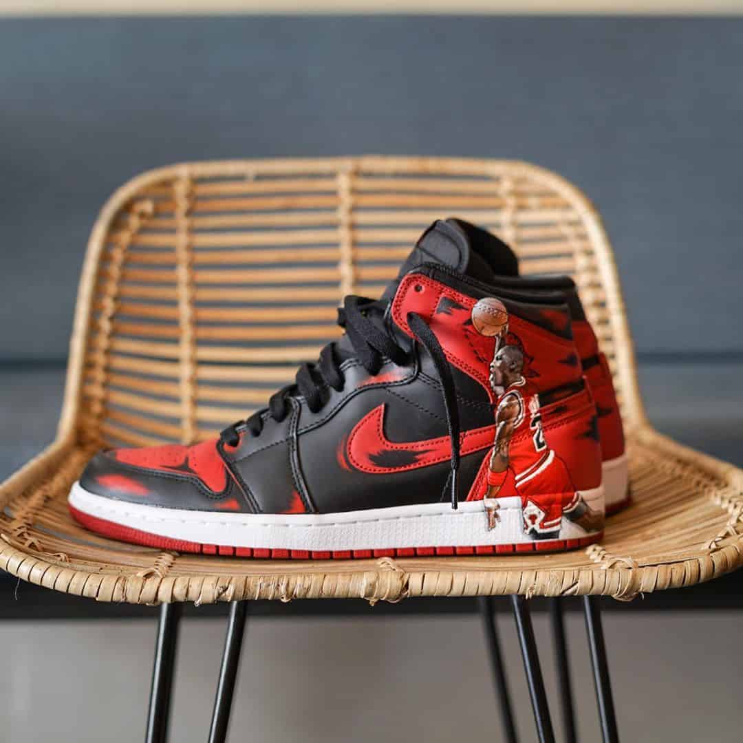 Michael Jordan Banned 1 Custom