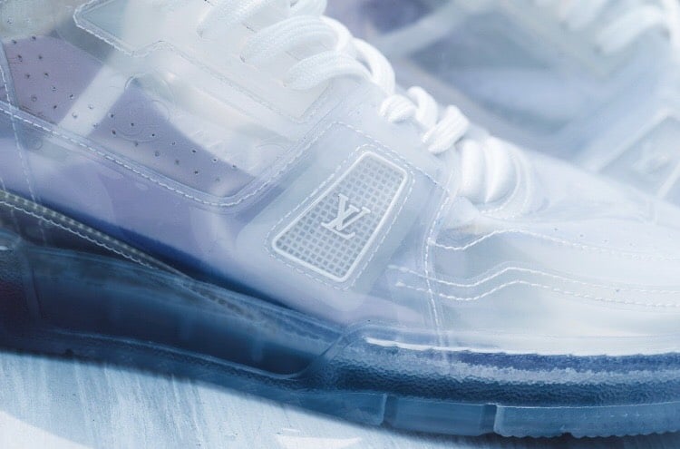 A Detailed Look at Virgil Abloh's "Transparent" LV 408 Trainer