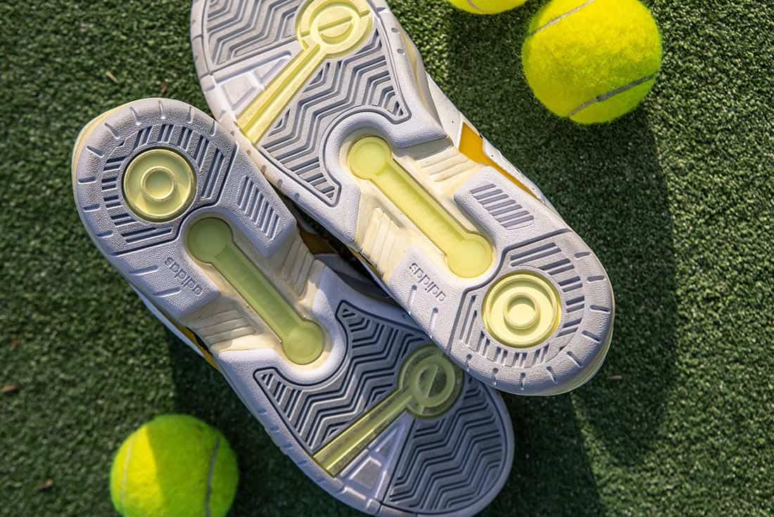 Highs And Lows adidas Consortium Torsion Edberg Comp Release Date Sneaker Freaker Outsole Ball Grass
