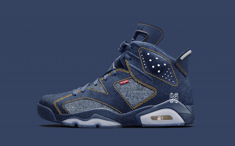 Levi'S x Air Jordan 6 2020