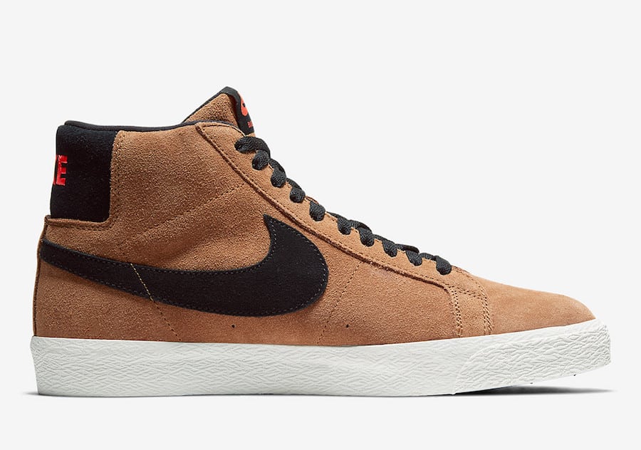 Nike Sb Blazer Mid Light British Tan 864349 202