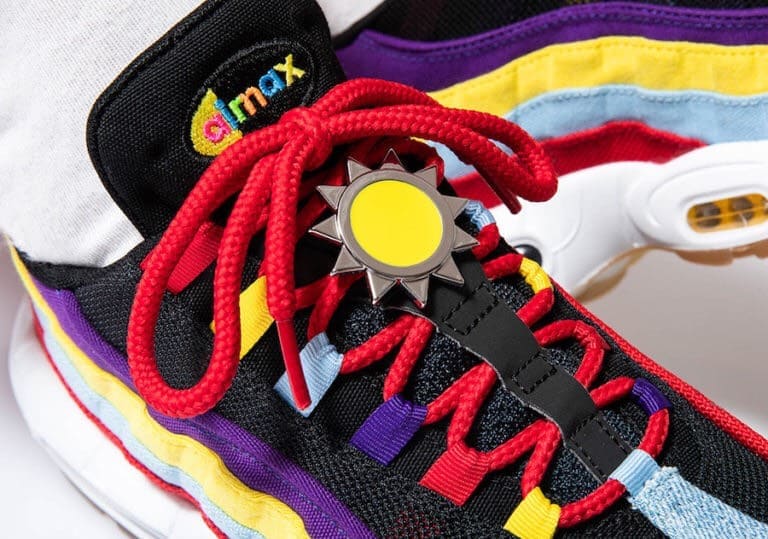 On-Foot Look at the Nike Air Max 95 SP "Multi-Color"