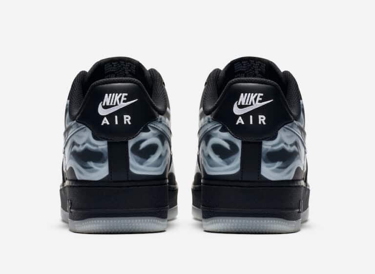 Nike Air Force 1 "Black Skeleton"