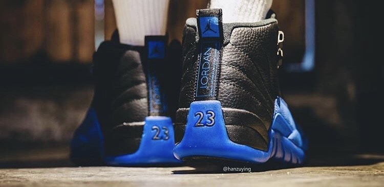 On-Foot Look at The Air Jordan 12 "Game Royal"