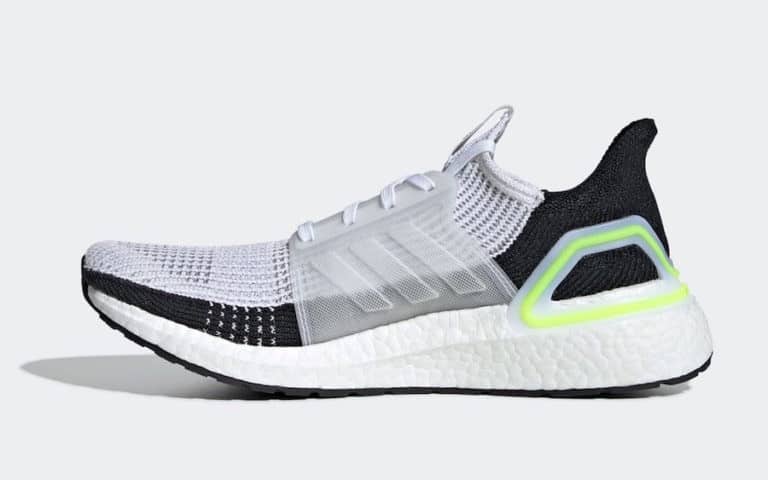 This adidas Ultra Boost 19 with Subtle Pops of Volt