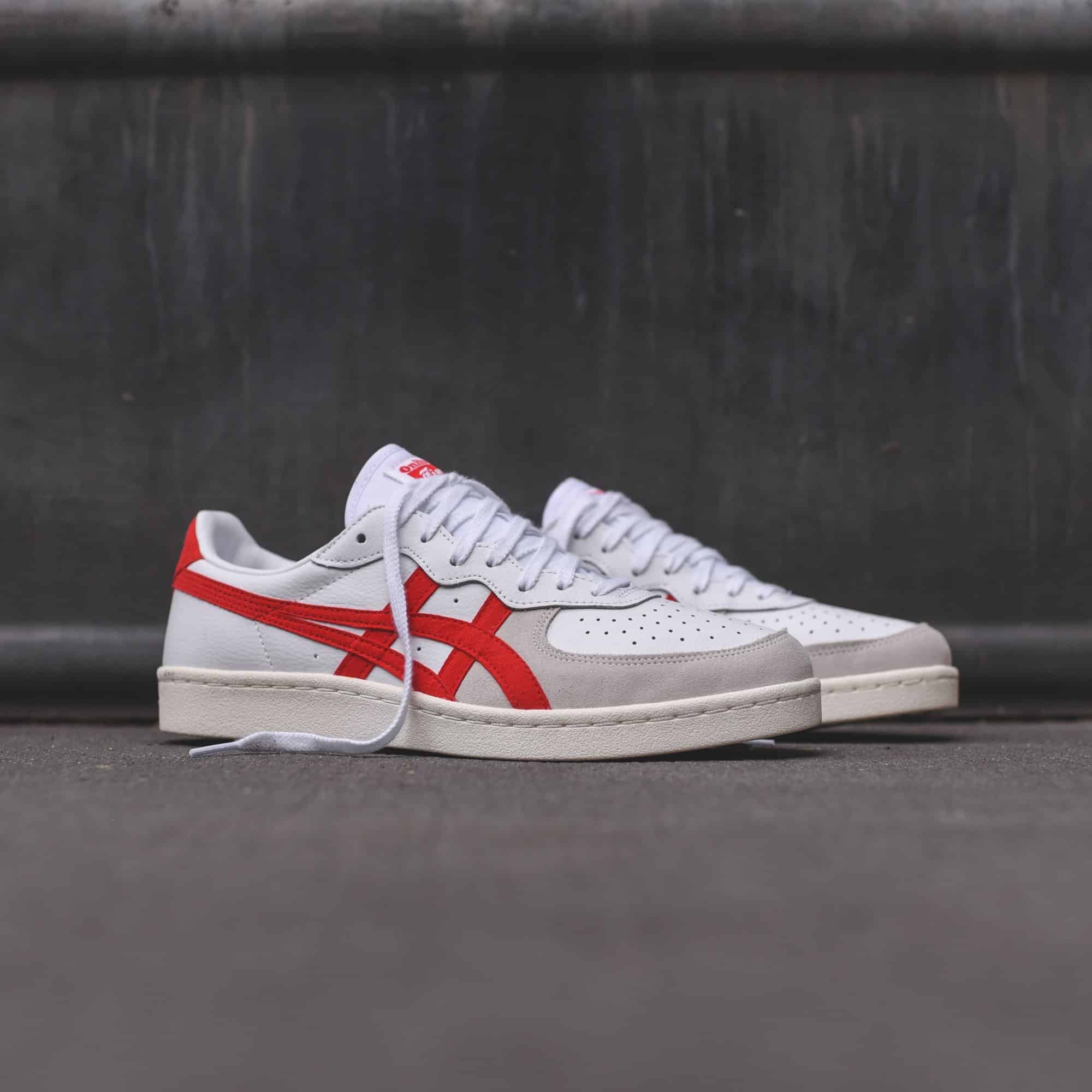 Onitsuka Tiger Gsm White Classic Red 1183a353 101 7206.progressive