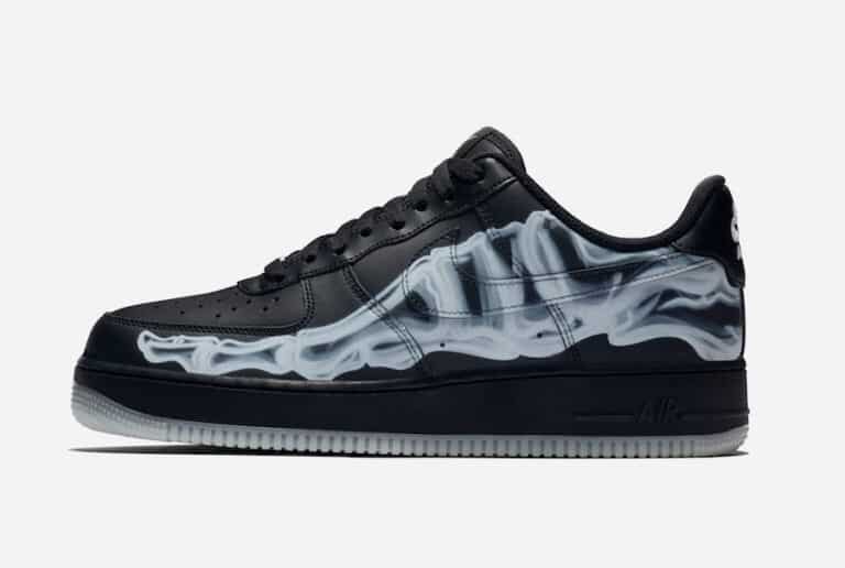 Nike Air Force 1 "Black Skeleton"