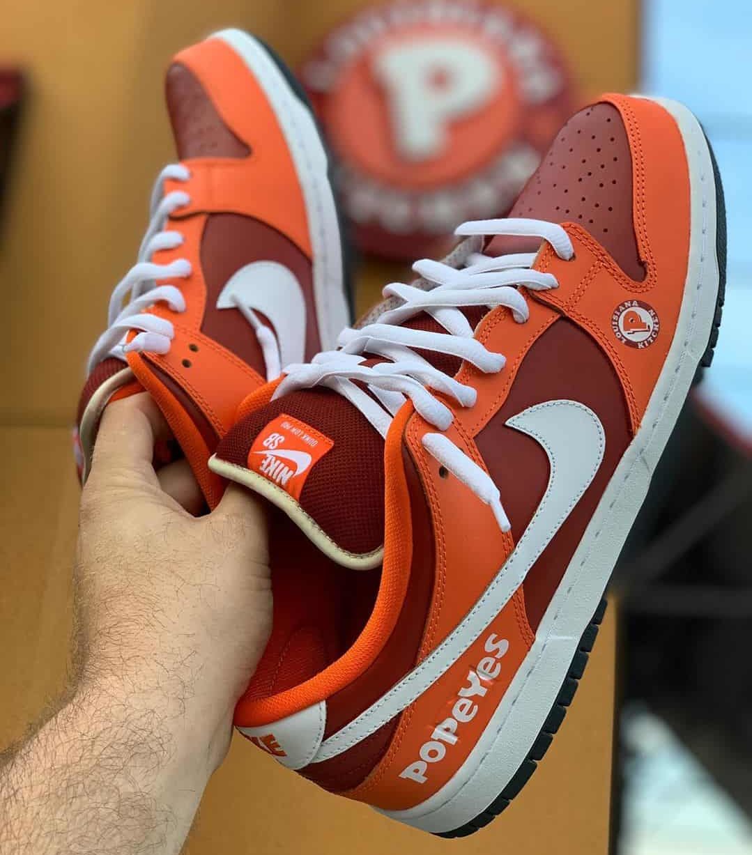 Popeye Dunk Custom