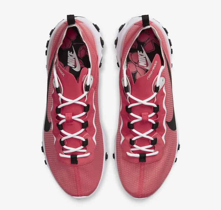 "Ember Glow" Paints the Nike React Element 55