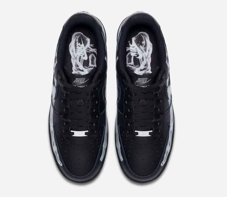 Nike Air Force 1 "Black Skeleton"