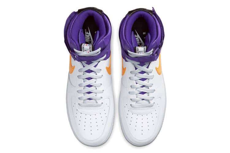 Nike Air Force 1 Celebrates So-Cal basketball with a "Lakers" and "Clippers" Edition