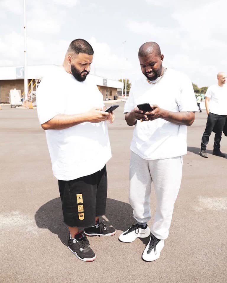 Kanye West Gifts DJ Khaled the Unreleased adidas Yeezy Boost 700 V3