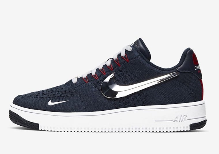 Official Look at the Patriots x Nike Air Force 1 Ultra Flyknit "6x Champs"