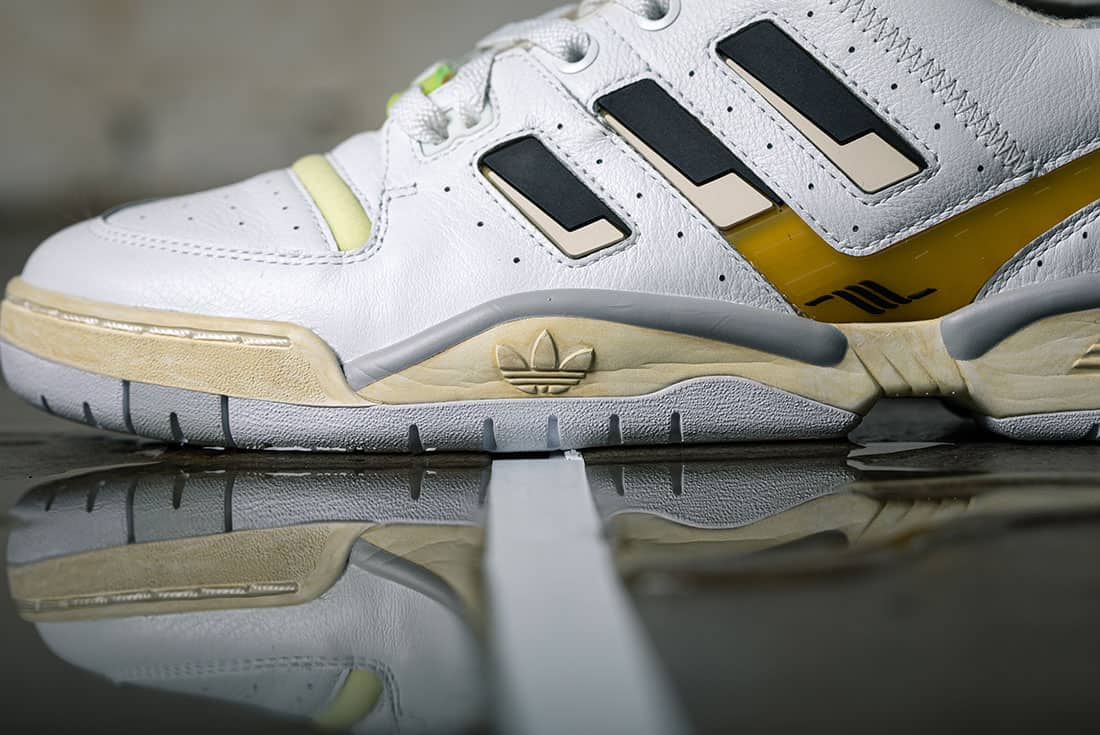 Highs And Lows adidas Consortium Torsion Edberg Comp Release Date Sneaker Freaker Lateral Closeup Ground