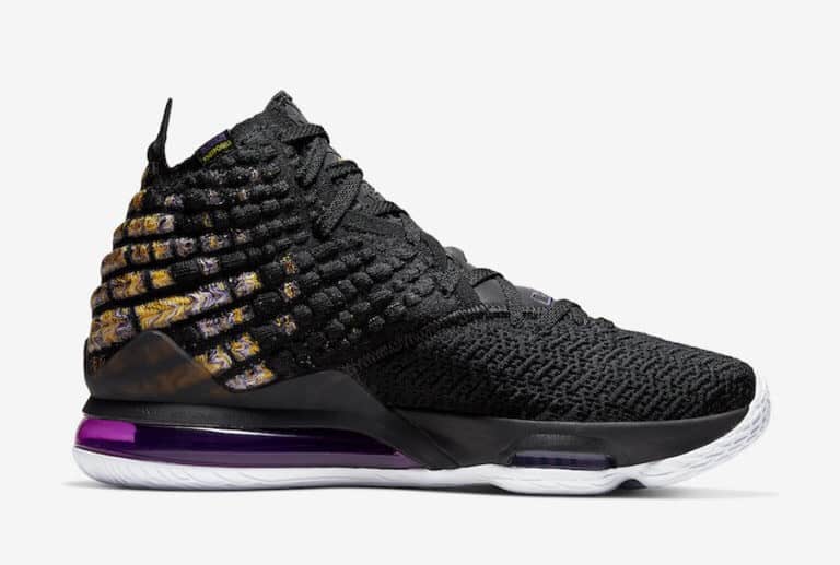 Official Images of the Nike LeBron 17 "Lakers"