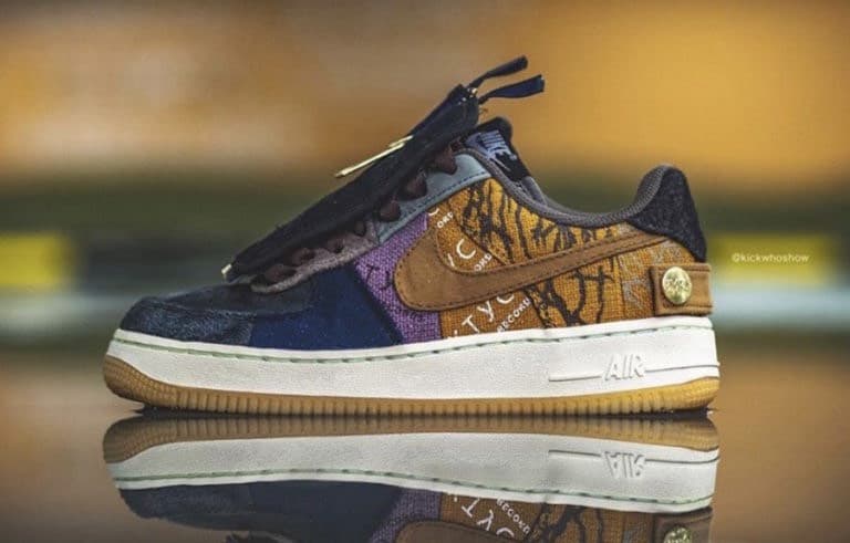 Travis Scott X Nike Air Force 1 "cactus Jack"