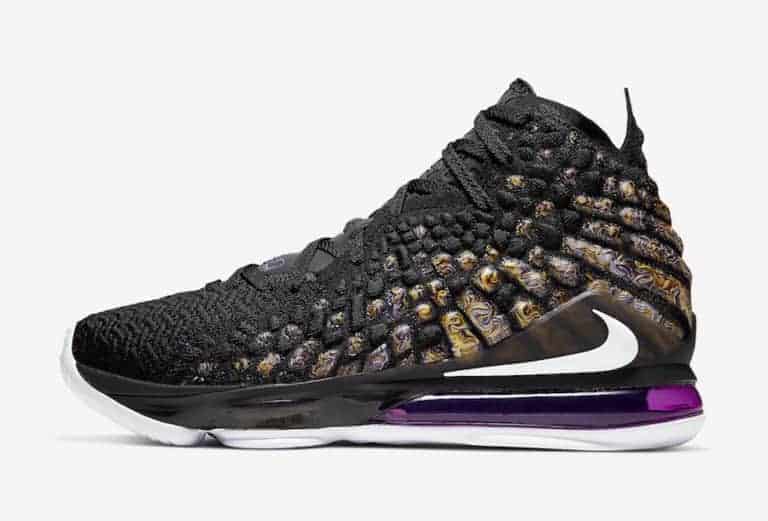 Official Images of the Nike LeBron 17 "Lakers"