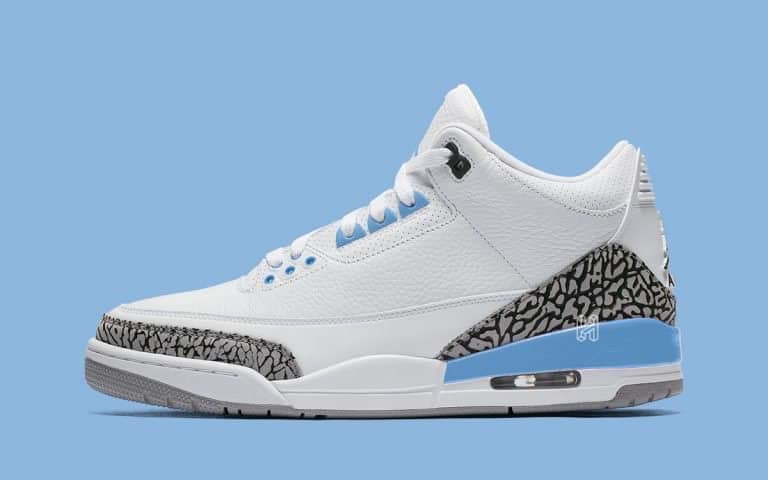 Air Jordan 3 "UNC" 2020