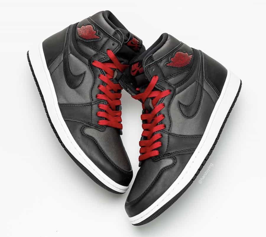 Air Jordan 1 Black Satin