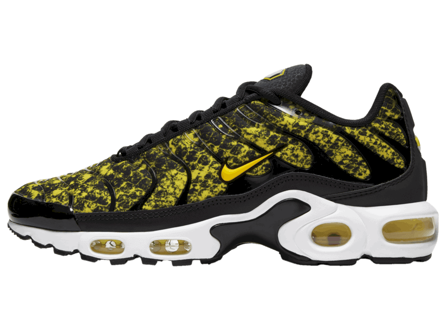 Nike Air Max Plus Yellow Snakeskin