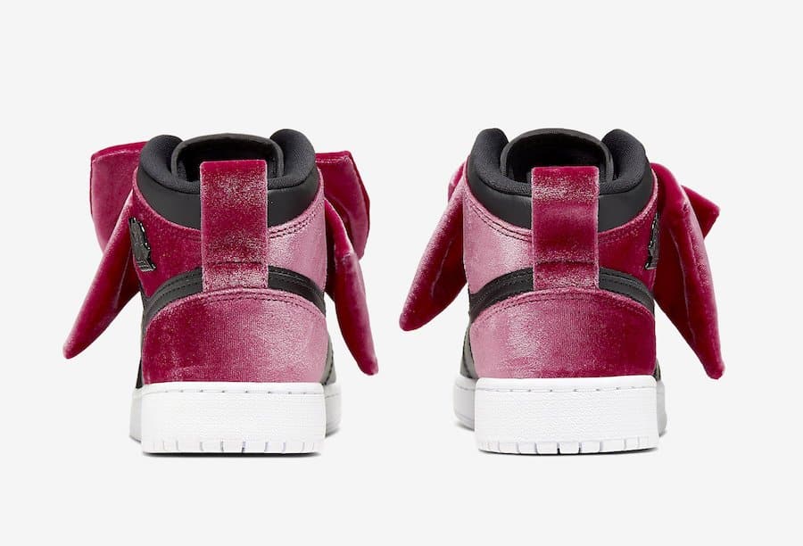 Air Jordan 1 Mid Gs Velvet Bow Ties