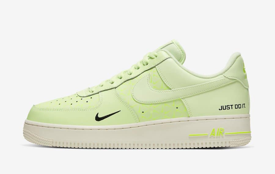 Nike Air Force 1 Neon Yellow