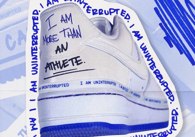 LeBron James' Uninterrupted Nike Air Force 1