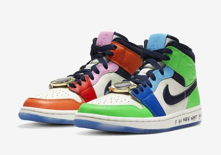 Melody Ehsani Air Jordan 1 Mid Fearless