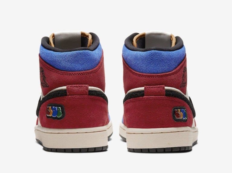 Blue The Great x Air Jordan 1 Mid "Fearless"