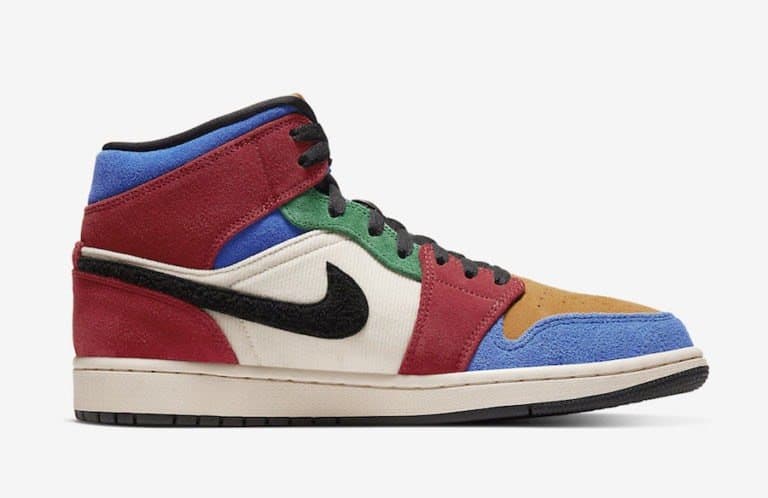 Blue The Great x Air Jordan 1 Mid "Fearless"