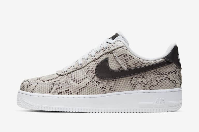 Nike Air Force 1 "Snakeskin" will
