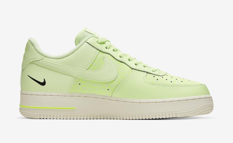 Nike Air Force 1 Neon Yellow
