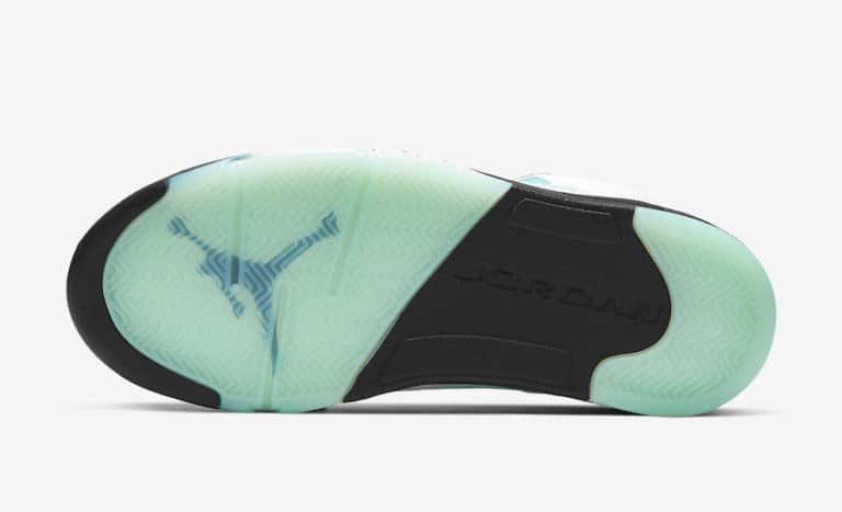 Official Images of the Air Jordan 5 "Island Green"