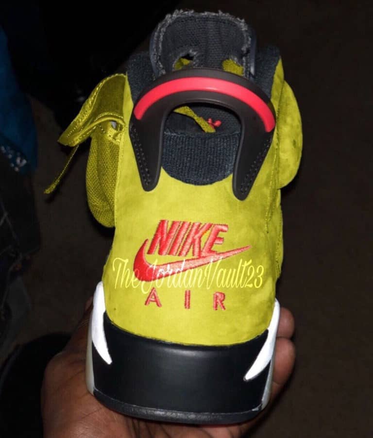 Travis Scott X Air Jordan 6 "yellow" 2020