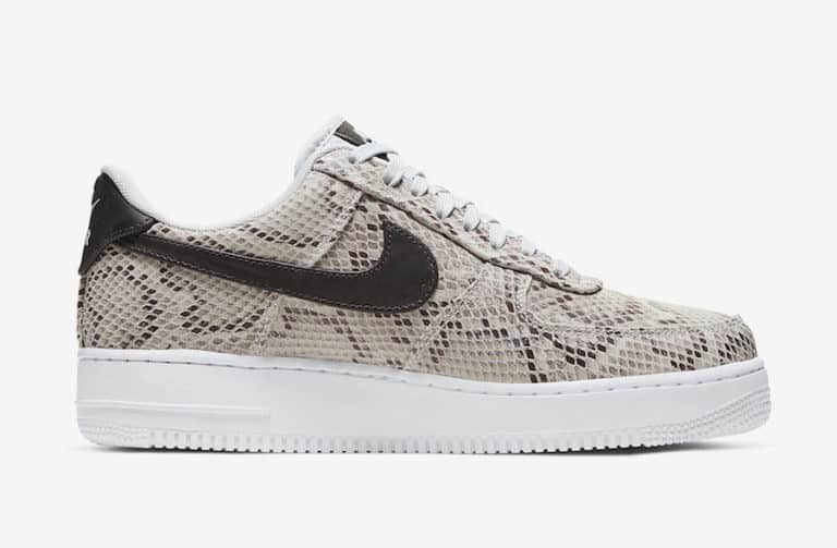 Nike Air Force 1 "Snakeskin" will